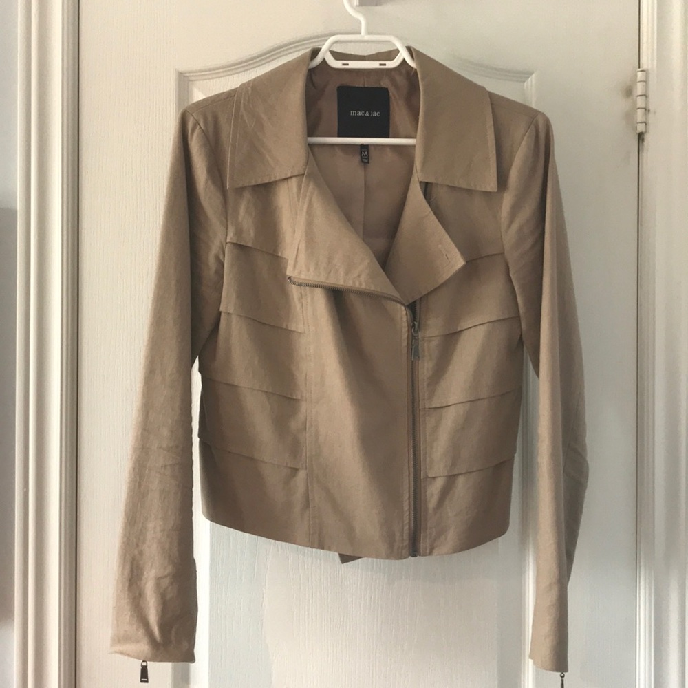 MAC & JAC linen jacket sz med